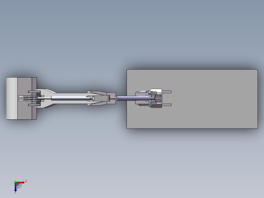 挖机臂模型俯视缩略图