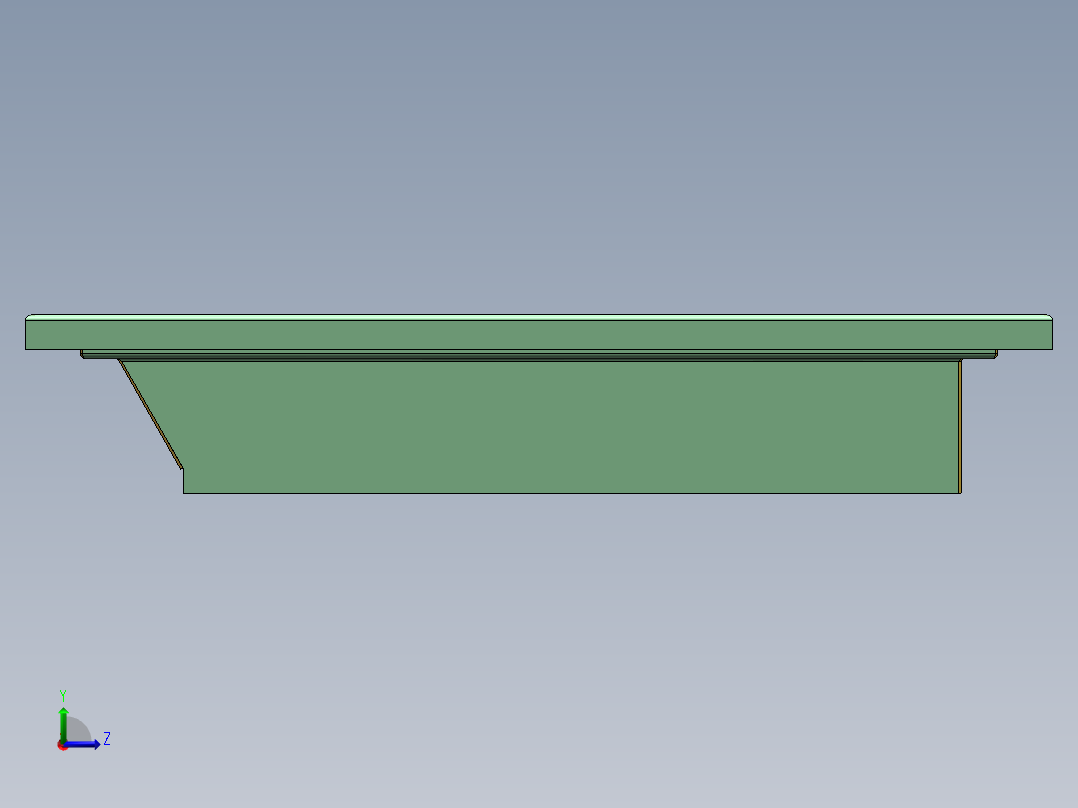 钣金展开 郑汉武12345左视图