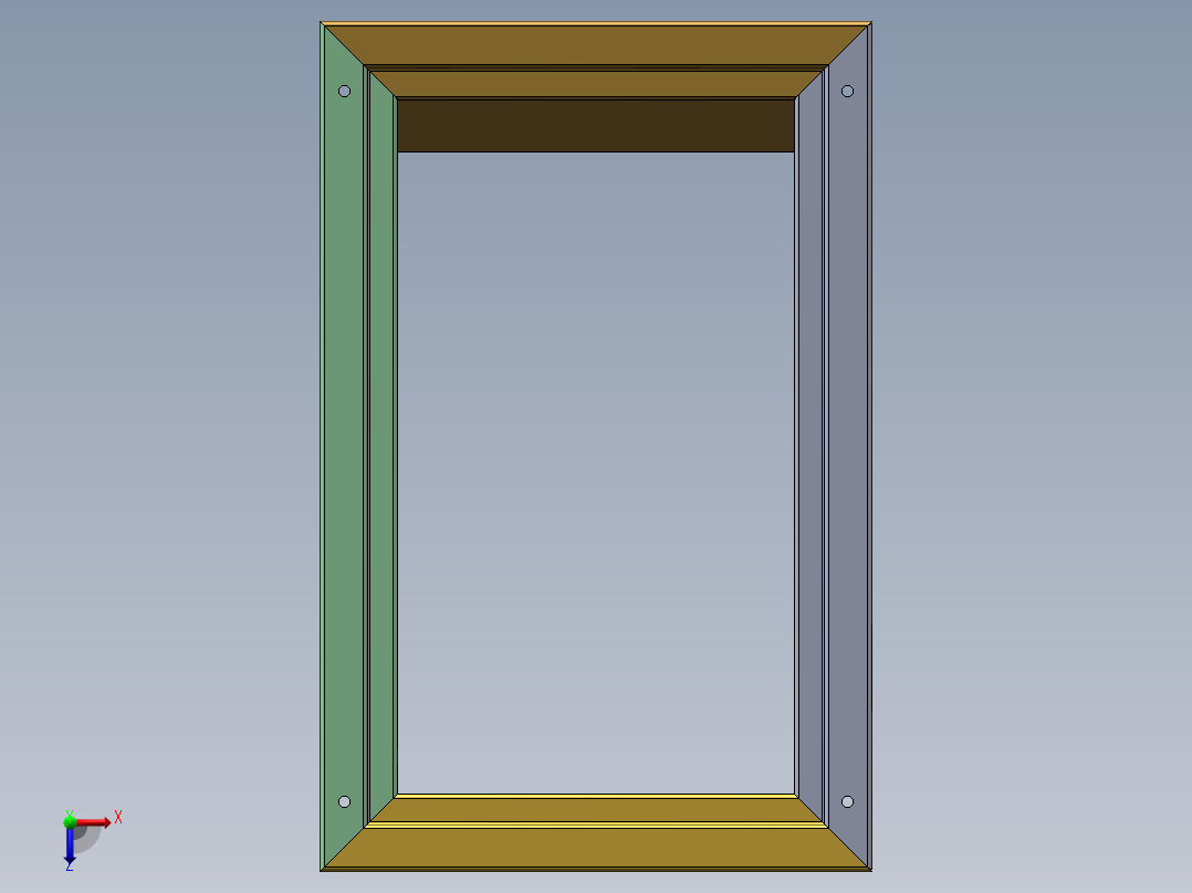 钣金展开 郑汉武12345俯视图