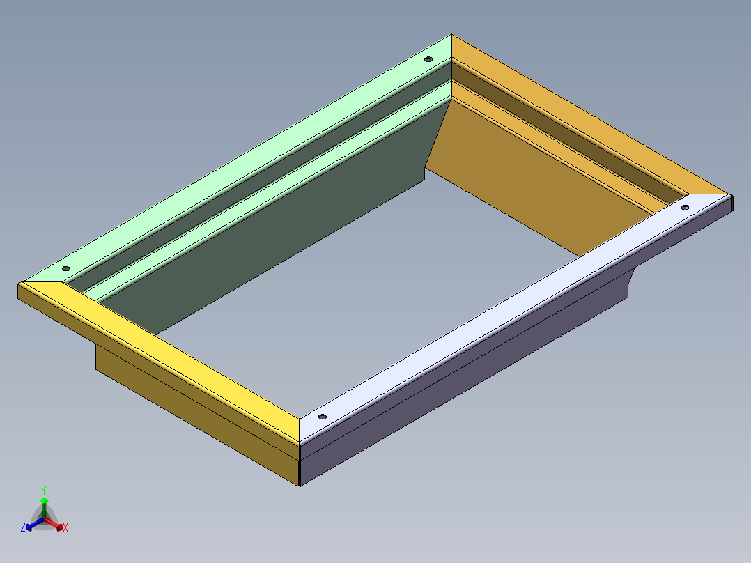 钣金展开 郑汉武12345正等轴测图
