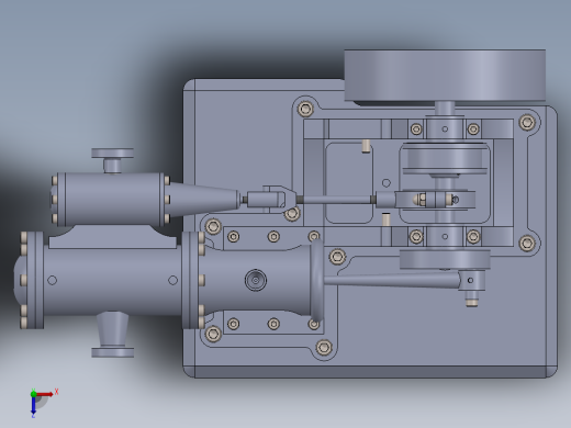 蒸汽机cylinder-horizontal-mill-steam-engine-模型格式为 sw俯视缩略图