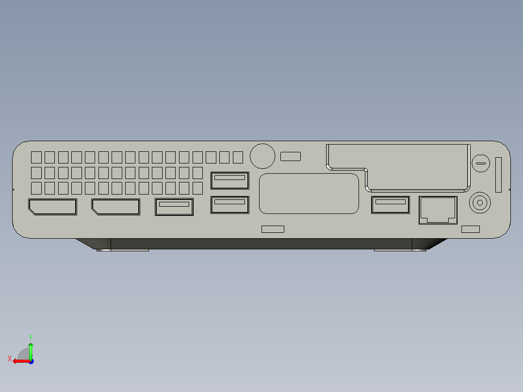 惠普prodesk 400g6 12后视图