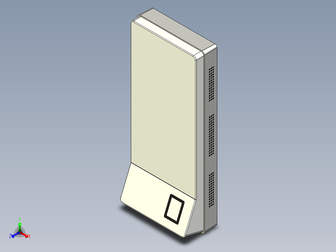 ktco面部设备g4l 11正等轴测图
