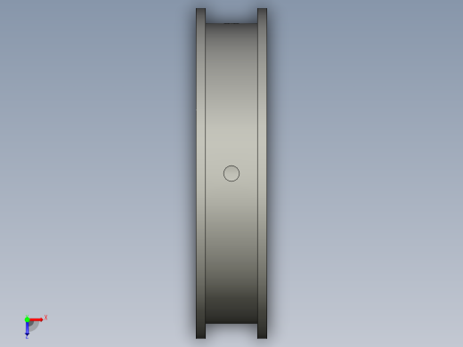 平移被动同步带轮HTD5M-42T俯视缩略图