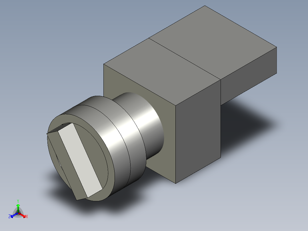 P127-友邦-旋转开关正等轴测图
