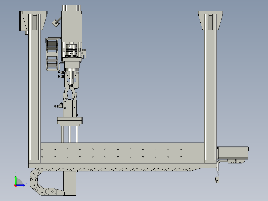 CZXD200321-01绳子缠绕机构左视图