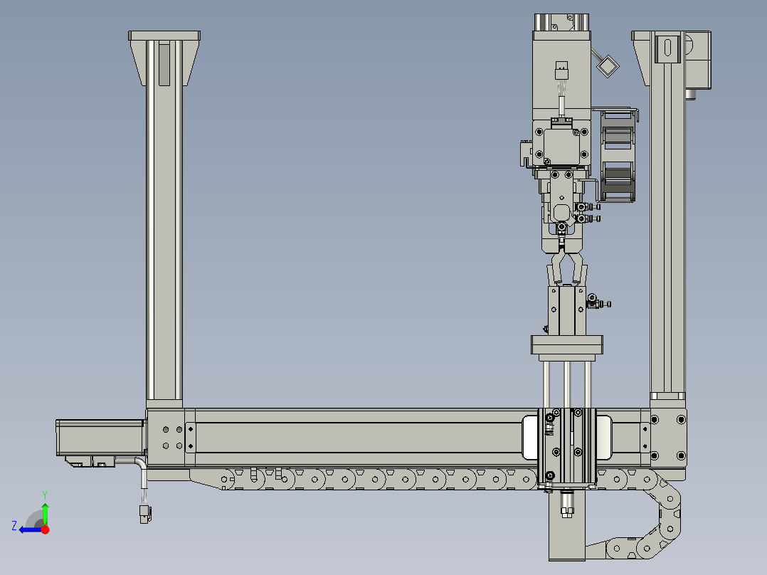 CZXD200321-01绳子缠绕机构右视图