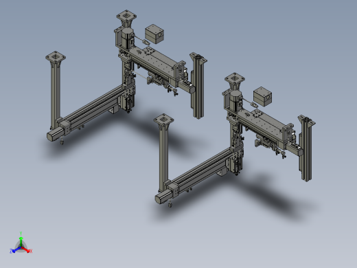 CZXD200321-01绳子缠绕机构正等轴测缩略图