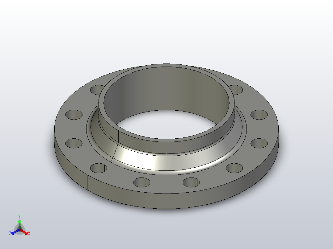 JB_T82.2-1994凹凸面对焊钢制管法兰250-40A-1主视图