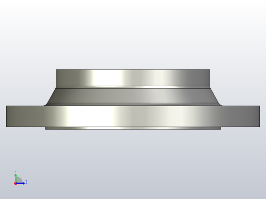 JB_T82.2-1994凹凸面对焊钢制管法兰250-40A-1左视缩略图