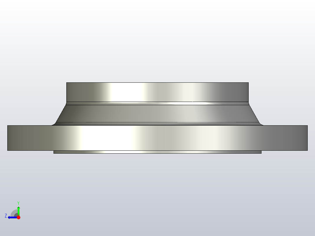 JB_T82.2-1994凹凸面对焊钢制管法兰250-40A-1右视图