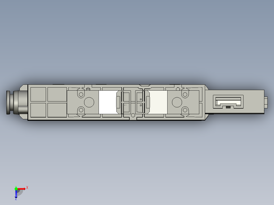 凹凸板-OP10AZK-X-N阿尔贝斯俯视图
