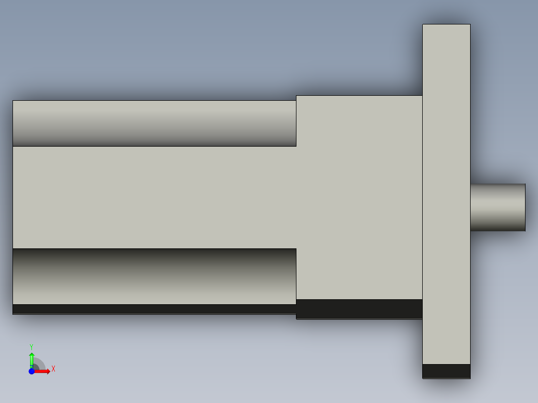吸取RP-9(横移马达组件前视图