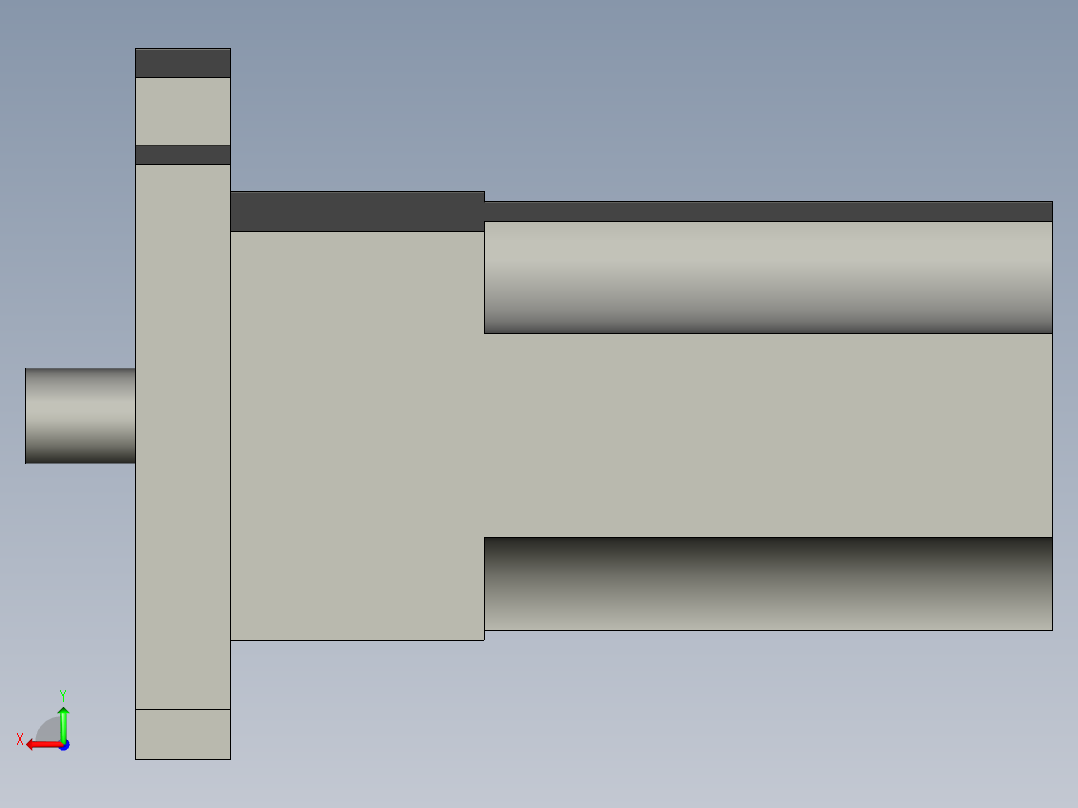 吸取RP-9(横移马达组件后视图