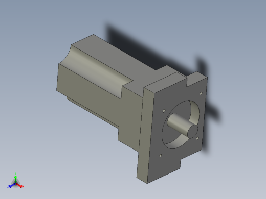 吸取RP-9(横移马达组件正等轴测缩略图