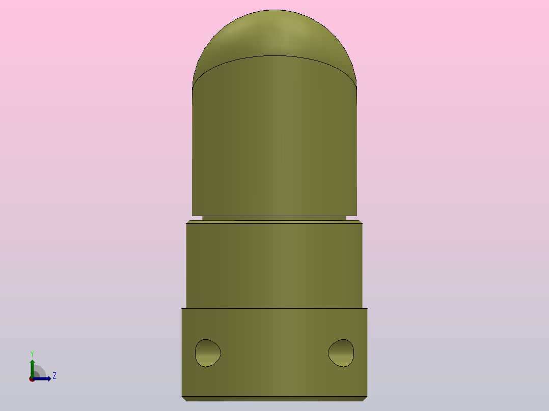 90度活弯头[DN-19]左视图