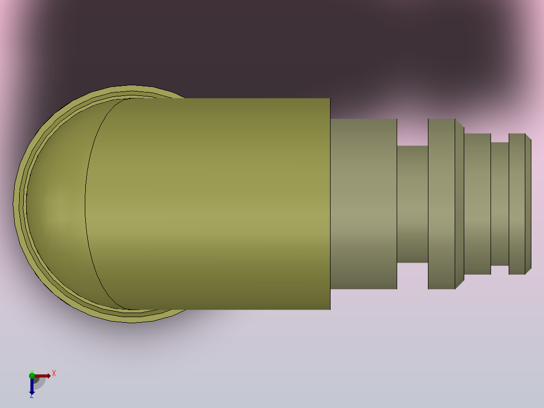 90度活弯头[DN-19]俯视图