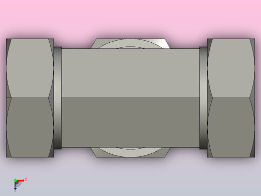 EO接头三通T42ZLCF.igs俯视缩略图