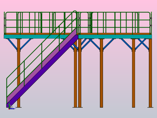 平台建模SW左视缩略图