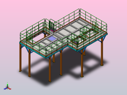 平台建模SW正等轴测缩略图