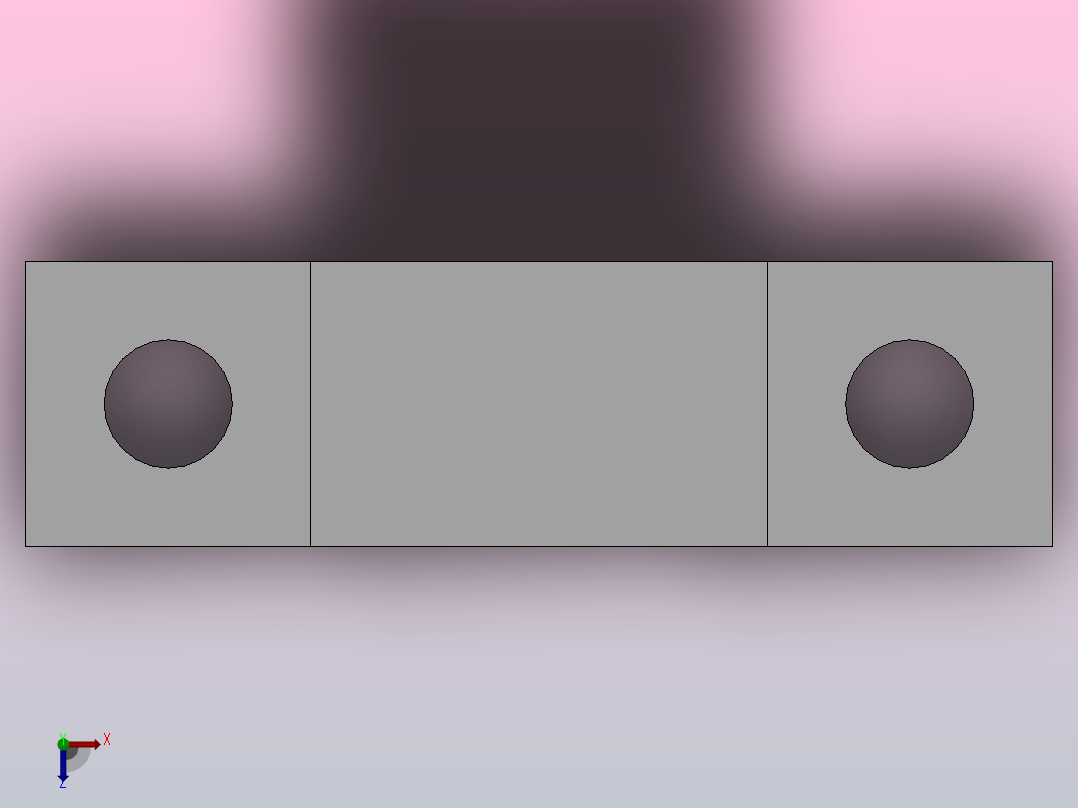 T型高度选择型轴承座组件_BTC-623-2Z-20-A俯视图