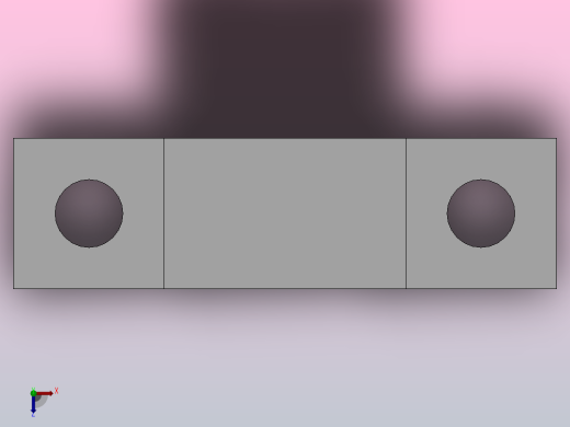 T型高度选择型轴承座组件_BTC-623-2Z-20-A俯视缩略图