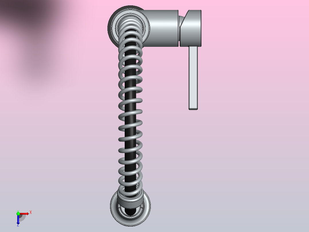 水槽水龙头俯视图