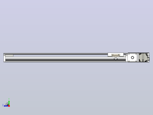 皮带直线轴半封闭可选导轨TPA-HNB-105D-90-L650-MR-C-P20-N3右视缩略图