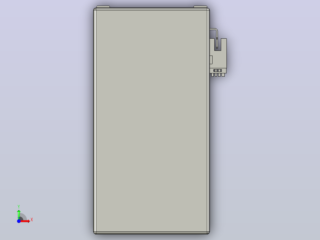 日规模组半封闭丝杆TPA-HNR-85S-1610C-L800-MP-C-P20-N3前视图