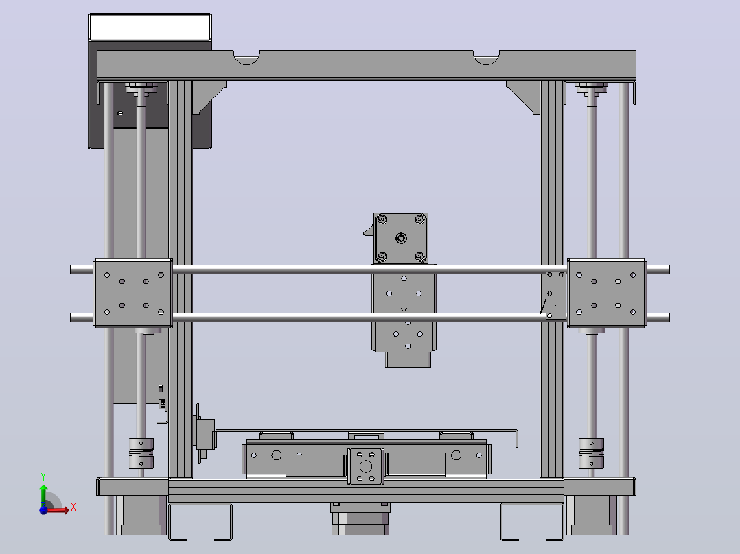 3d打印机3前视图
