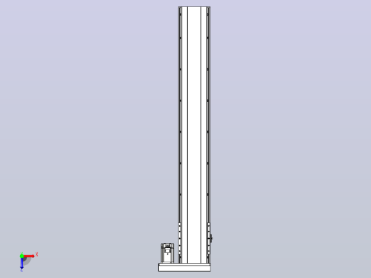 日规模组半封闭丝杆TPA-HNR-202D-2510C-L1300-ML-C-P75-N3俯视缩略图