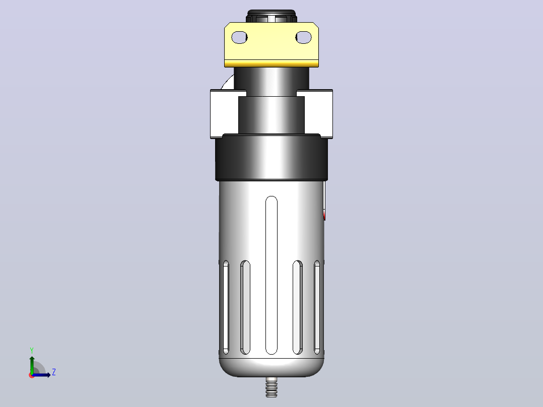 BFR系列过滤调压阀[BFR4000]左视图