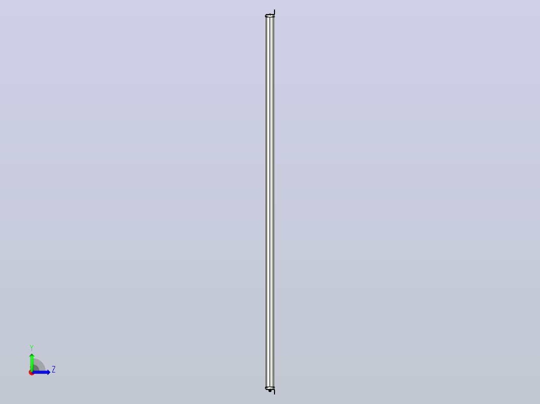 STFS9620 STFS系列IP68防水安全光栅左视图
