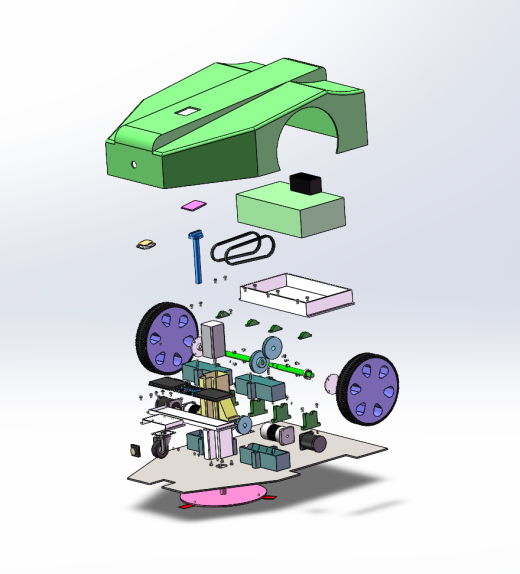剪草机器人（SW+CAD）缩略图