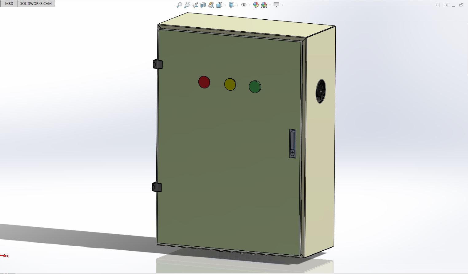 电控箱10