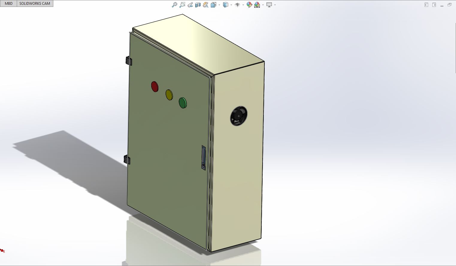 电控箱10
