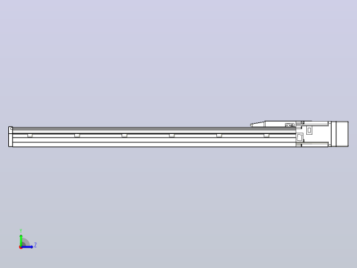 滚珠丝杠直线轴内置导轨TPA-GCR-150-2010C-L750-MR-M75-N3左视缩略图