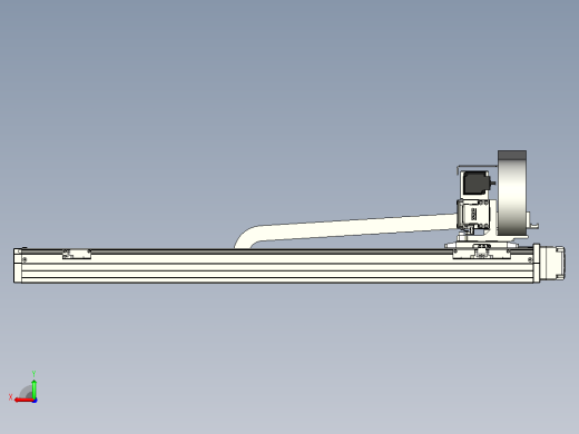 XYGT320-A1-750-400-M-C-0001负载5-8KG XY丝杆模组 内嵌式 XYGT320-A1 替换东佑达TOYO直线滑台模组后视缩略图