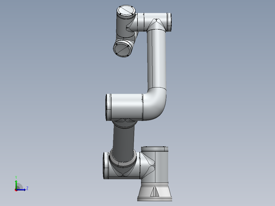 协作机械臂 Z-Arm-S922-3D左视图