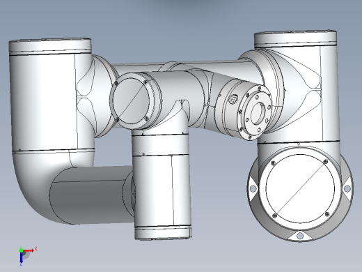 协作机械臂 Z-Arm-S922-3D俯视缩略图