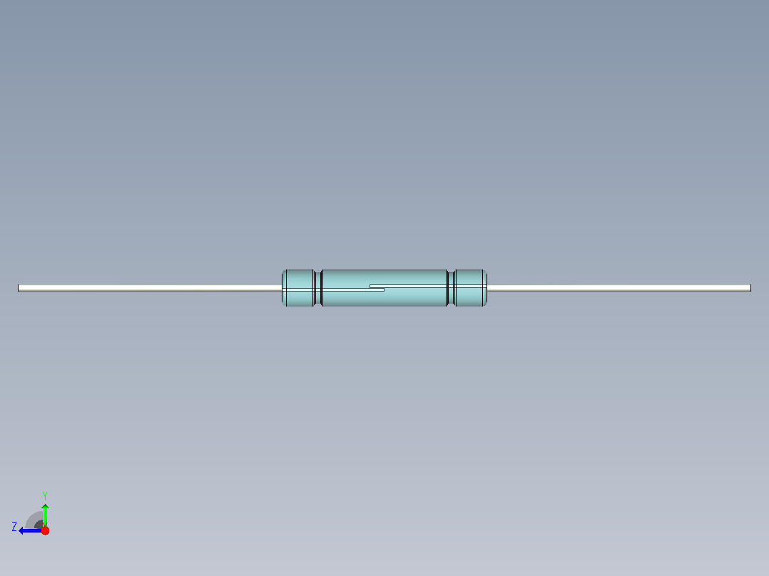 玻璃接触器右视图