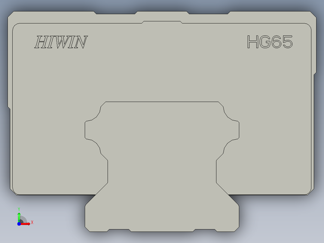 HGH65HA上银KK直线模组..rar.rar前视图