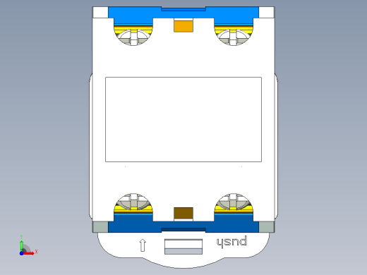 LAY39B-□X按钮三维模型202204前视缩略图