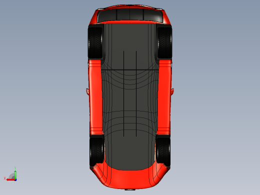 阿尔法罗密欧TZ3 跑车CATIA V5 r21模型后视缩略图