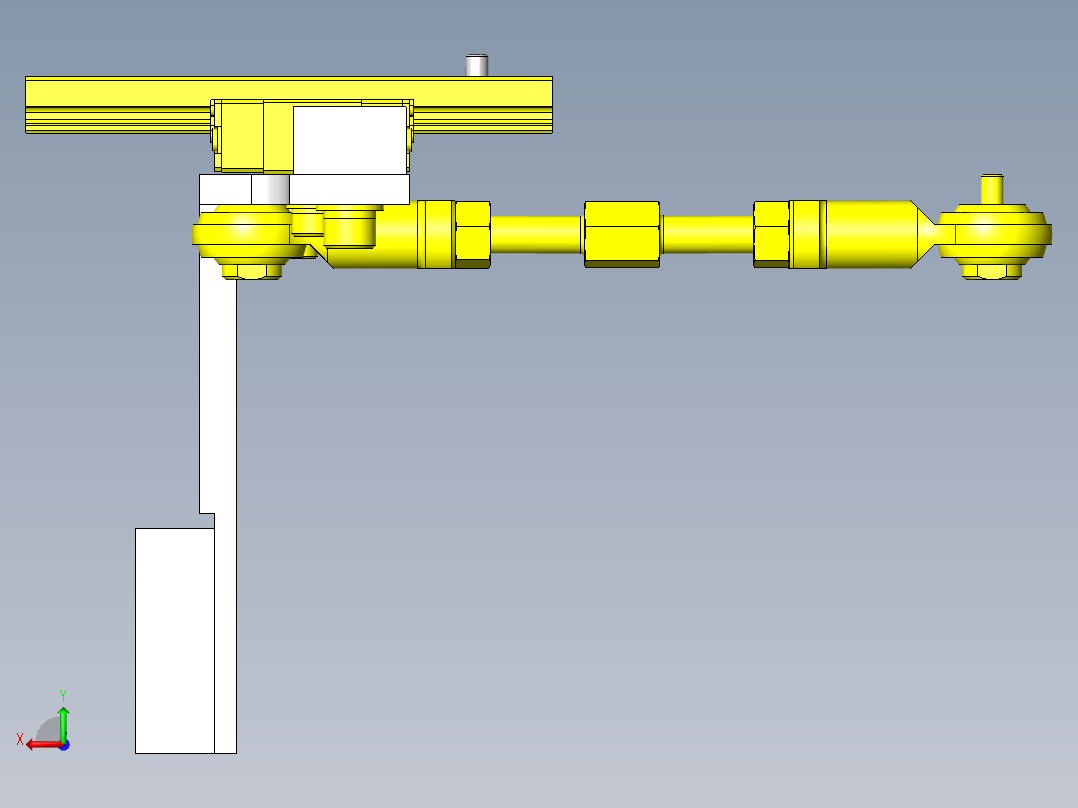 2个同步集中机构后视图