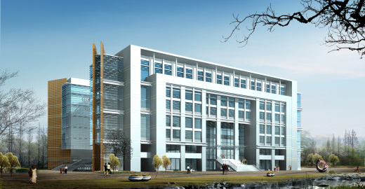 某学院图书馆建筑设计方案及施工图-缩略图