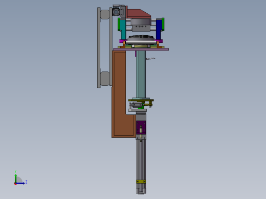 定子组装移栽机构左视缩略图