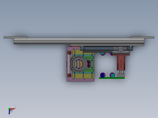 定子组装移栽机构俯视缩略图