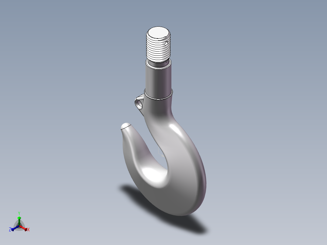 钩子2正等轴测图