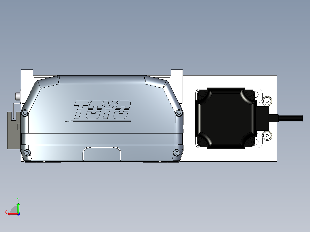 Toyo东佑达直线模组-ETH17-1050-BR-M40B后视图